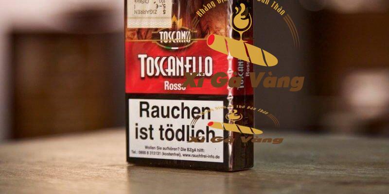 Xì gà Toscanello Rosso Caffè có hương vị cafe Rosso rất đặc trưng